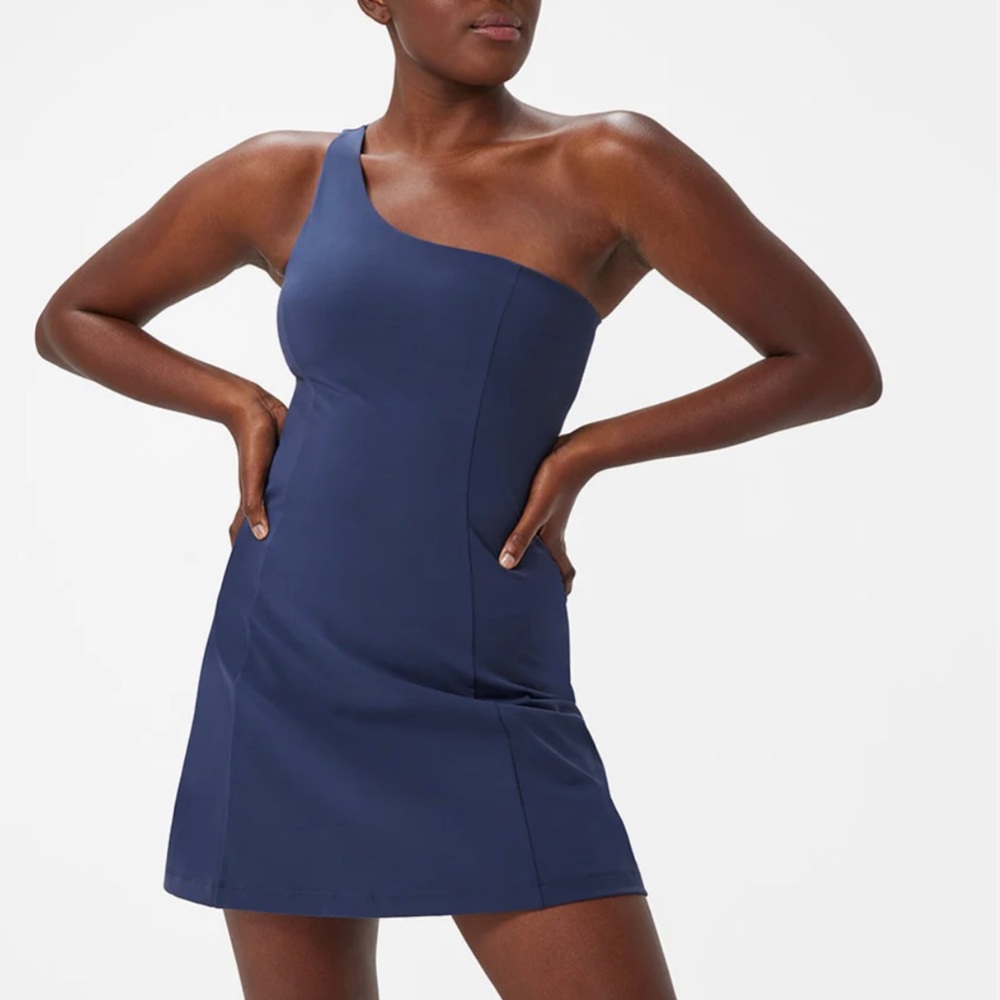 Outdoor Voices One Shoulder Dress
